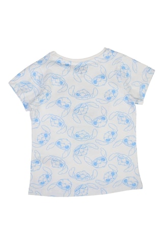 T-shirt Stitch Lilo en Stitch Disney - Wit