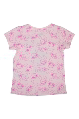 T-shirt Stitch Lilo en Stitch Disney - Roze