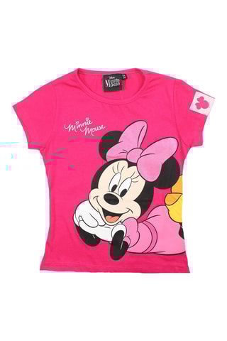 T-shirt Minnie Disney - Fuchsia