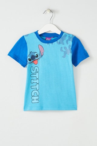 T-shirt Lilo & Stitch Disney Blauw