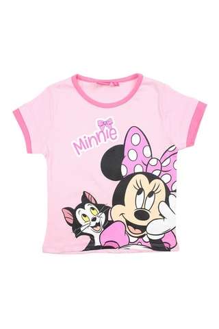 T-shirt Minnie Disney - Roze