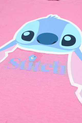 T-shirt Lilo en Stitch - Roze
