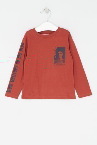 T-shirt Harry Potter Bordeauxrood