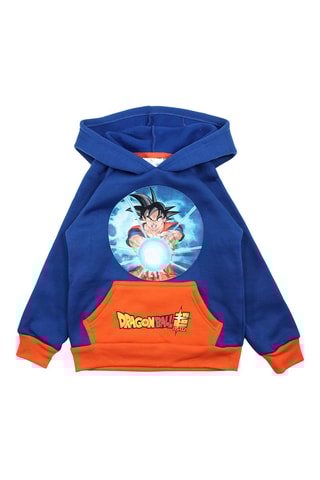 Sweater met Capuchon Jongens Dragon Ball Z - Blauw en Oranje