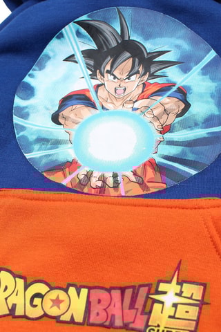 Sweater met Capuchon Jongens Dragon Ball Z - Blauw en Oranje