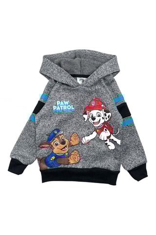 Sweater met Capuchon Chase en Marcus Paw Patrol - Gemêleerd Donkergrijs