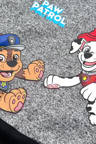Sweater met Capuchon Chase en Marcus Paw Patrol - Gemêleerd Donkergrijs