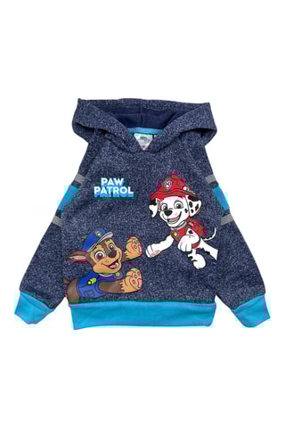 Sweater met Capuchon Chase en Marcus Paw Patrol - Gemêleerd Marineblauw