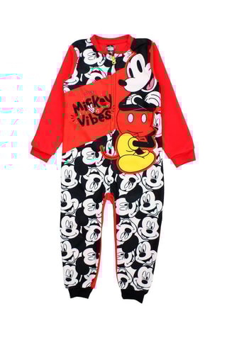 Fleece Pakje Mickey Disney - Rood en Zwart