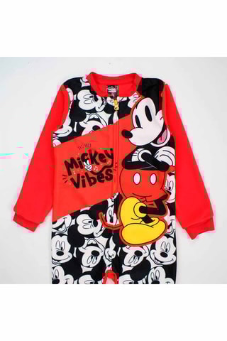 Fleece Pakje Mickey Disney - Rood en Zwart