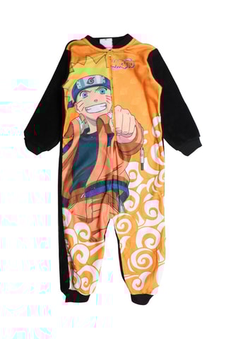 Fleece Pakje Naruto - Zwart en Oranje