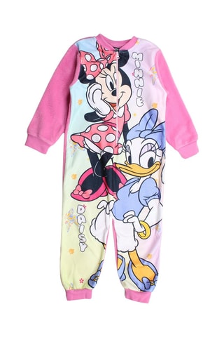 Fleece Pakje Minnie en Katrien Disney - Roze en Blauw