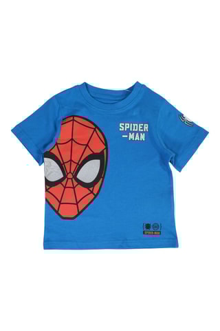T-shirt en Short Spider-Man Avengers Marvel - Blauw