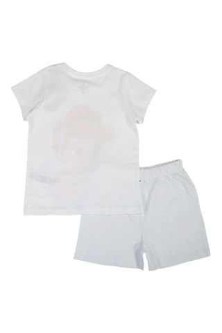 T-shirt en Short Assepoester Disney - Wit