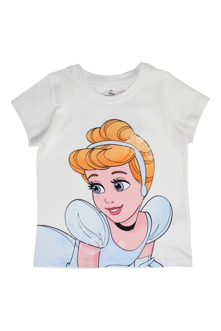 T-shirt en Short Assepoester Disney - Wit