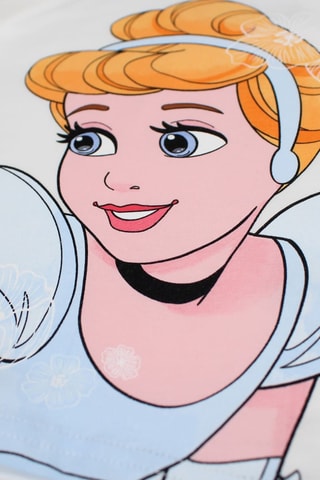 T-shirt en Short Assepoester Disney - Wit