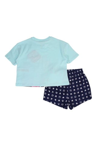 T-shirt en Short Gabby en Pandy Pattes Gabby en The Magic House - Hemelsblauw
