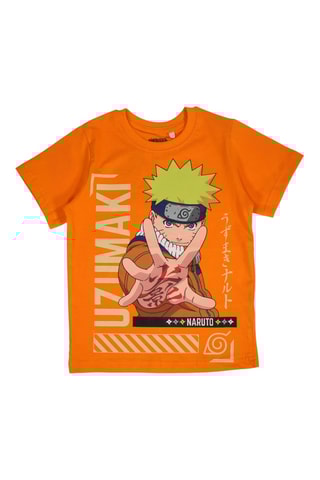 T-shirt et short Naruto Uzumaki - Orange et noir
