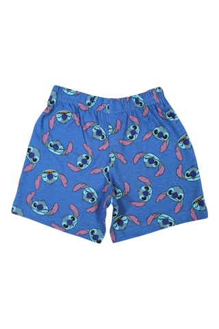 T-shirt en Short Stitch Lilo en Stitch Disney - Blauw