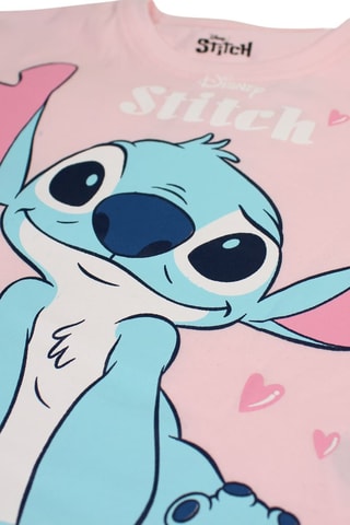 T-shirt en Short Stitch Lilo en Stitch Disney - Roze