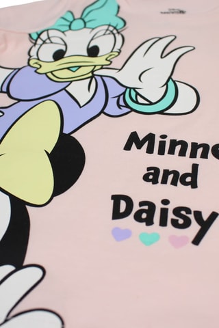 T-shirt en Short Minnie en Katrien Disney - Poederroze