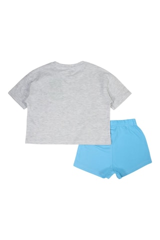 T-shirt en Short Stitch Lilo en Stitch Disney - Gemêleerd Lichtgrijs
