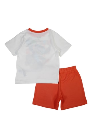T-shirt en Short Stitch Lilo en Stitch Disney - Oranje en Wit