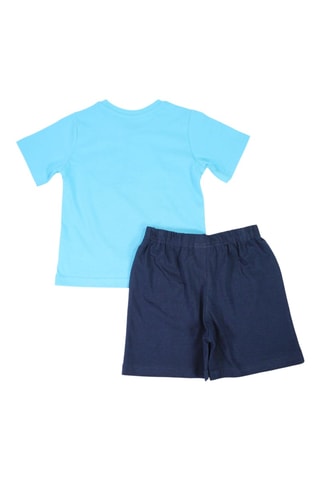 T-shirt en Short Sonic - Blauw