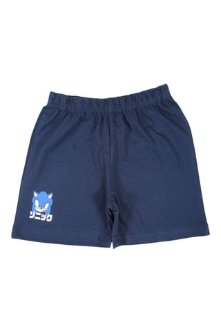 T-shirt en Short Sonic - Blauw