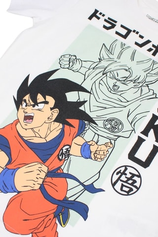 T-shirt et short Goku Dragon Ball Z - Blanc et noir