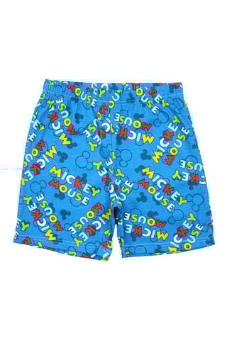 T-shirt en Short Mickey Disney - Wit en Blauw