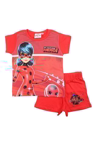 2-delige set Ladybug Disney - Rood
