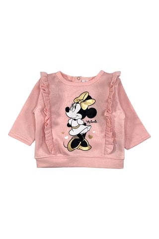 Fleece Sweater en Broek Minnie Disney - Roze en Zwart