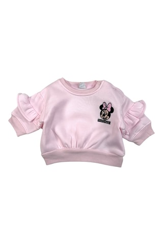 Fleece Sweater en Joggingbroek Minnie Disney - Roze en Zwart