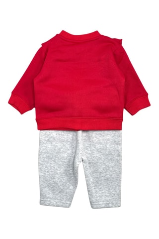 Fleece Sweater en Broek Minnie en Mickey Disney - Rood en Gemêleerd Lichtgrijs