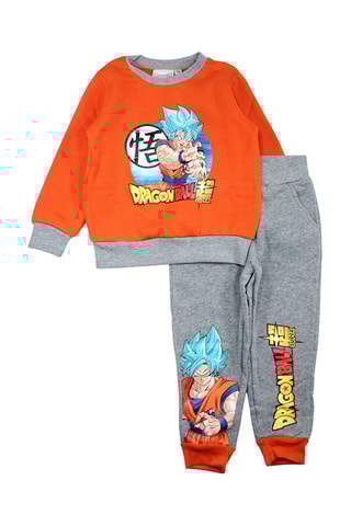 Sweater en Joggingbroek Dragon Ball Z - Grijs en Oranje