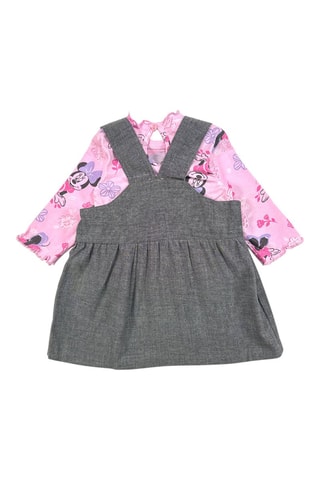 T-shirt & Tuinjurk Minnie Disney - Roze en Grijs