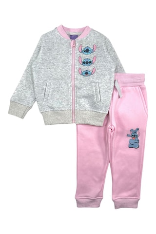 Fleece Sweater en Joggingbroek Lilo en Stitch Disney - Roze