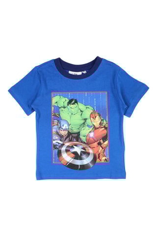 T-shirt en short Avengers Marvel - Blauw