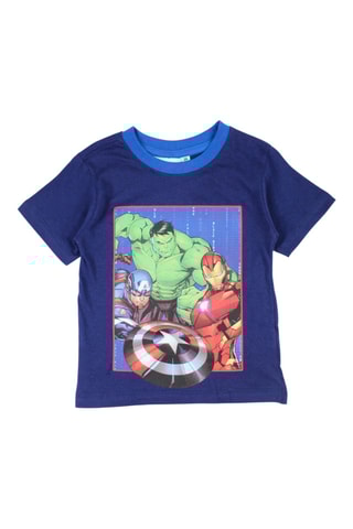 T-shirt en short Avengers Marvel - Marineblauw