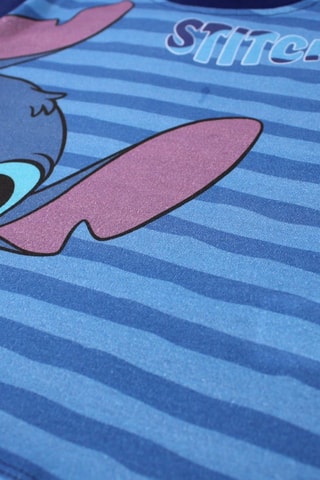 T-shirt en Short Stitch Lilo en Stitch Disney - Marineblauw