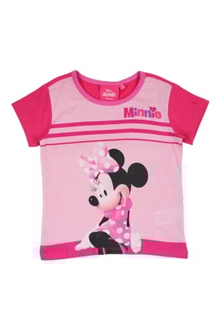 T-shirt en Short Minnie Disney - Roze