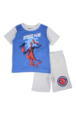 T-shirt en Short Spider-Man Avengers Marvel - Grijs