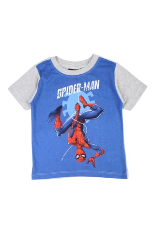 T-shirt en Short Spider-Man Avengers Marvel - Grijs