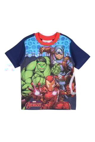 T-shirt en short Avengers Marvel - Marineblauw