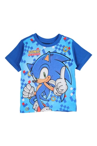 T-shirt en Short Sonic - Koningsblauw