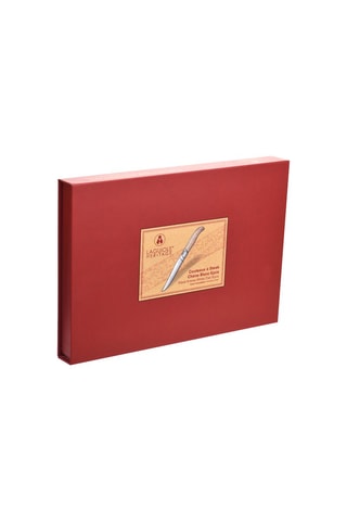 Coffret de 6 facas para bife em madeira de carvalho e aço inoxidável Heritage 10 cm