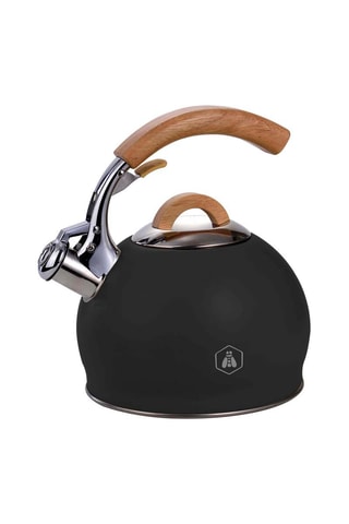 Chaleira com apito em aço inoxidável - 3 l