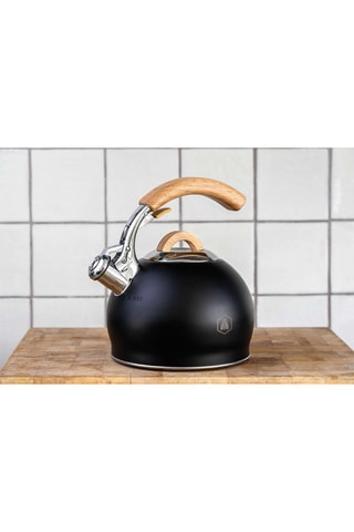 Chaleira com apito em aço inoxidável - 3 l
