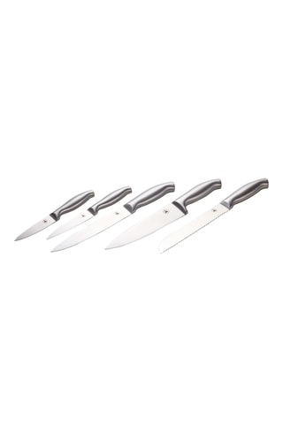 Bloco de 5 peças em aço inoxidável Ashwood